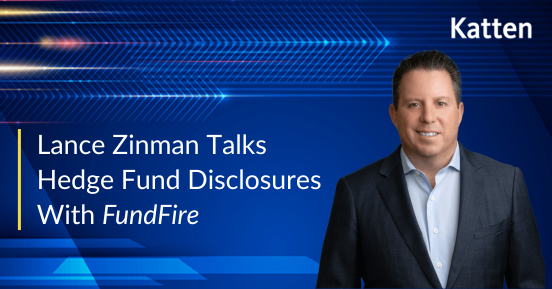 Lance Zinman Talks Hedge Fund Disclosures With FundFire