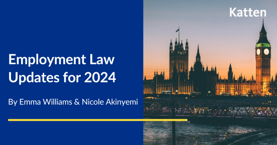 Employment Law Updates For 2024 Katten Muchin Rosenman Llp