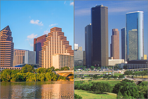 The firm establishes a presence in Texas, with offices in both Austin and Houston, and develops a nationally recognized Environmental and Workplace Safety practice.